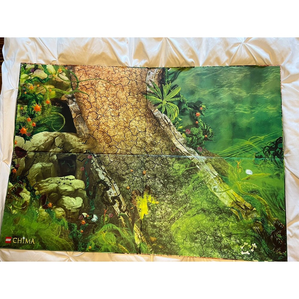 LEGO Chima Playmat City pad Double-Sided Mat pad toy Play Accessory 39x27”